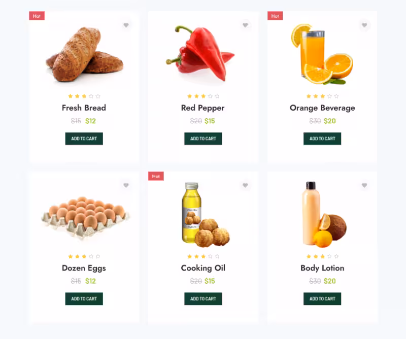 GROXI Grocery Store Elementor Template Kit - Image 4