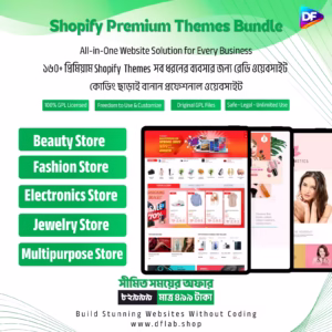160+ Premium Shopify Theme Bundle (GPL License)