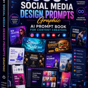 1000+ social media design prompt