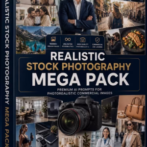 realistic stock photography mega pack